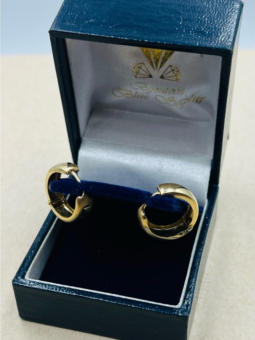 Vintage 10K Gold TOD Signed Earrings – Elegant Classic Jewelry